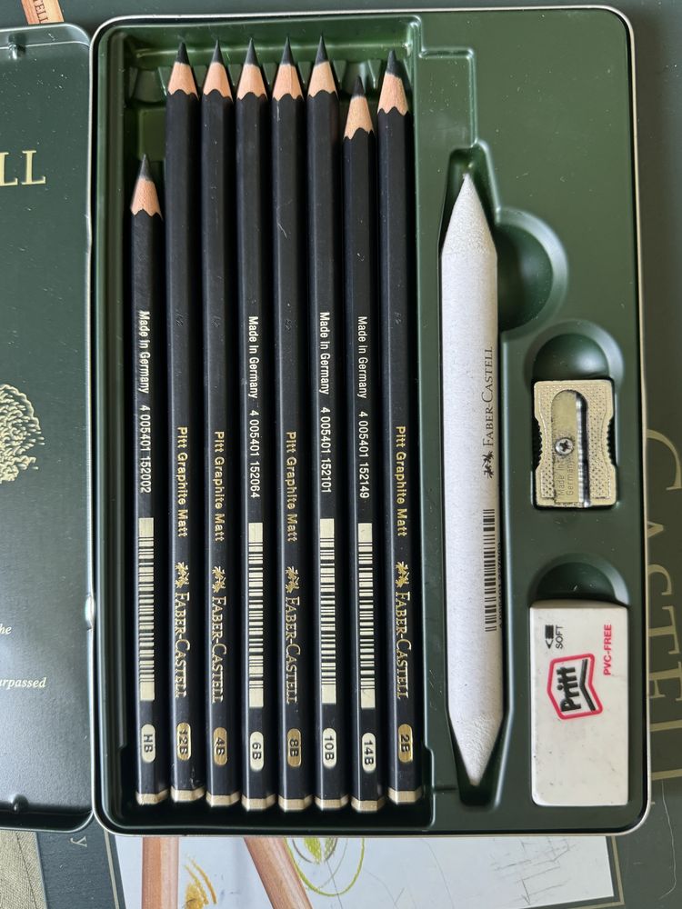 Пастельні художні олівці faber castell