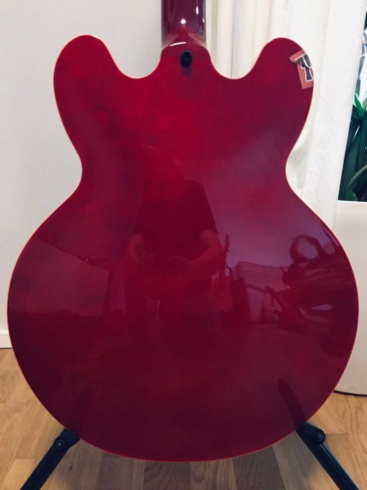 Epiphone ES335 п/акустика 2022 дизайн Tom Delonge 1 хамбекер+кейс GEWA