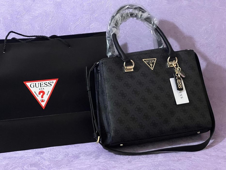 Сумка шоппер  сетчел Guess  оригинал