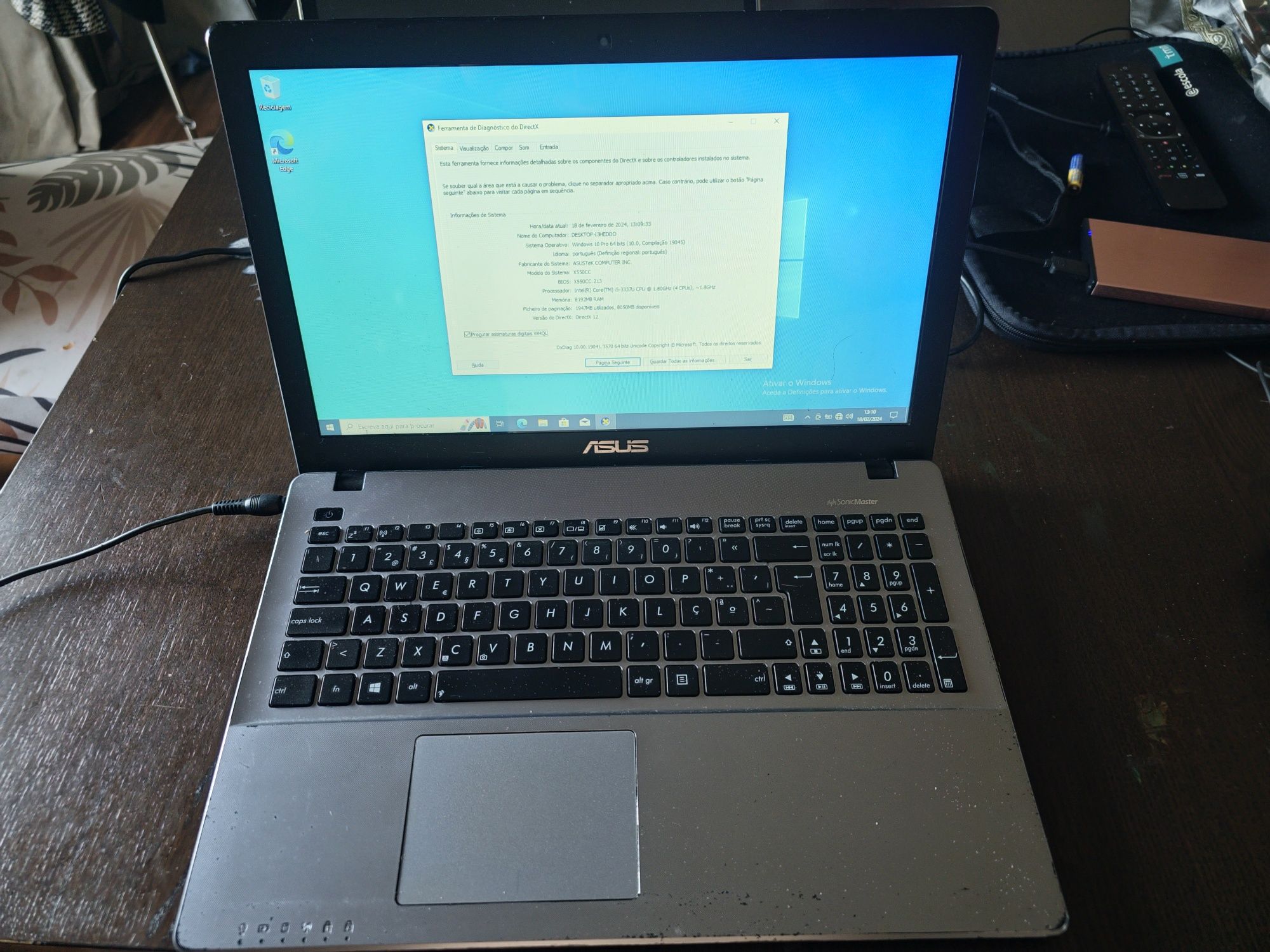 ASUS K550C i5 8GB SSD240GB