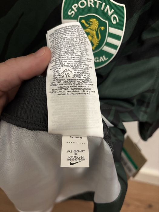 Camisola Sporting SCP Oficial 21/22