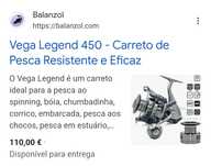 Carreto Vega Legend 4500  ...Novo na caixa a estrear