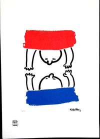Litografia Keith Haring