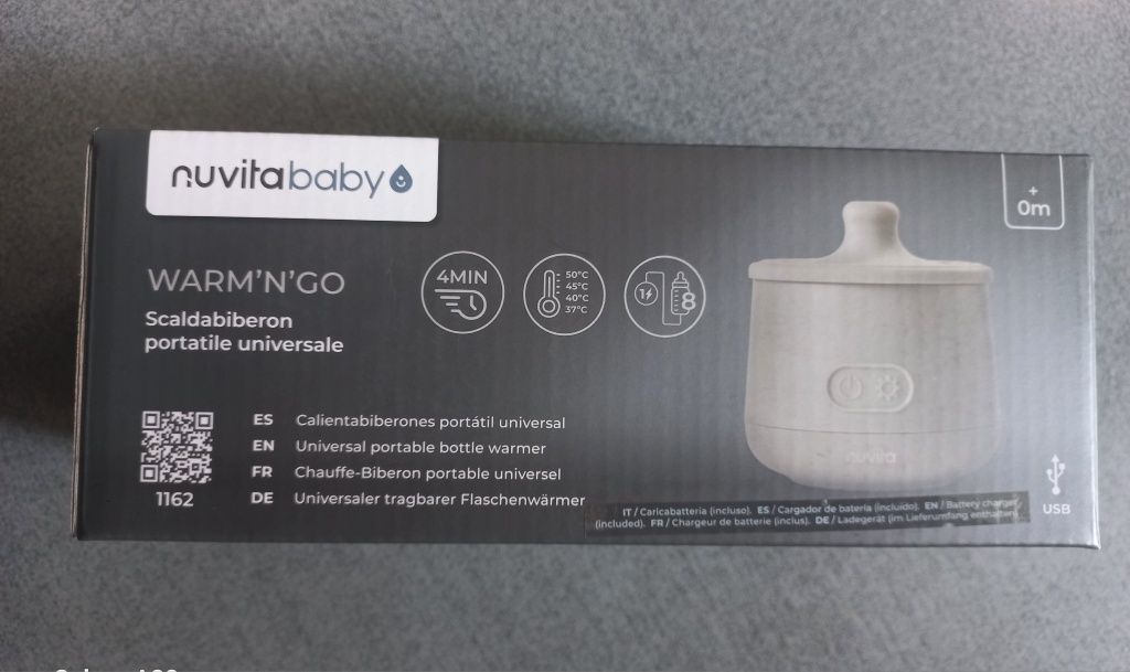 Портативный подогреватель бутылочек Nuvita Baby