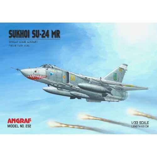 model kartonowy  Su-24 Angraf  1:33