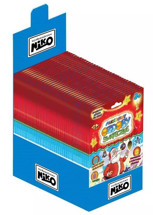 Piaskowe ozdoby świąteczne Display (20szt). Niko