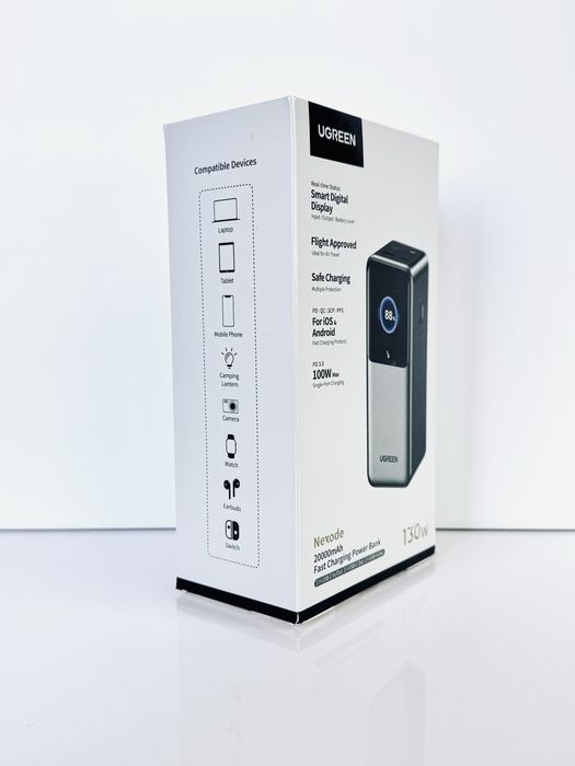 Оригінал Повербанк UGREEN Nexode 130Вт Power Bank 20000мАг Павербанк