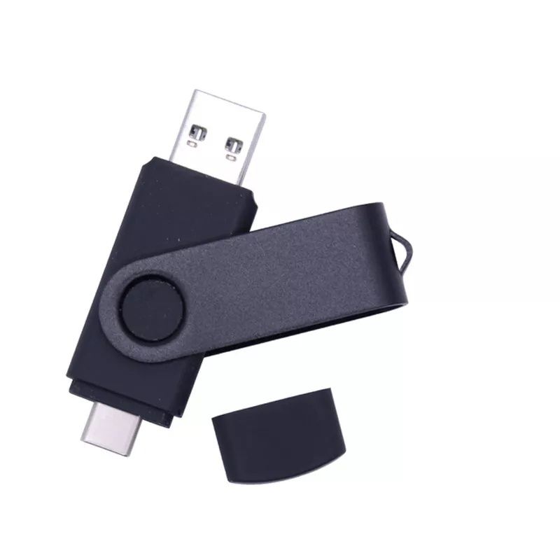 PenDrive 64Gb USB Tipo C Preta