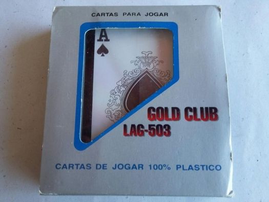 Cartas 100% Plástico Novas (embalagem selada)