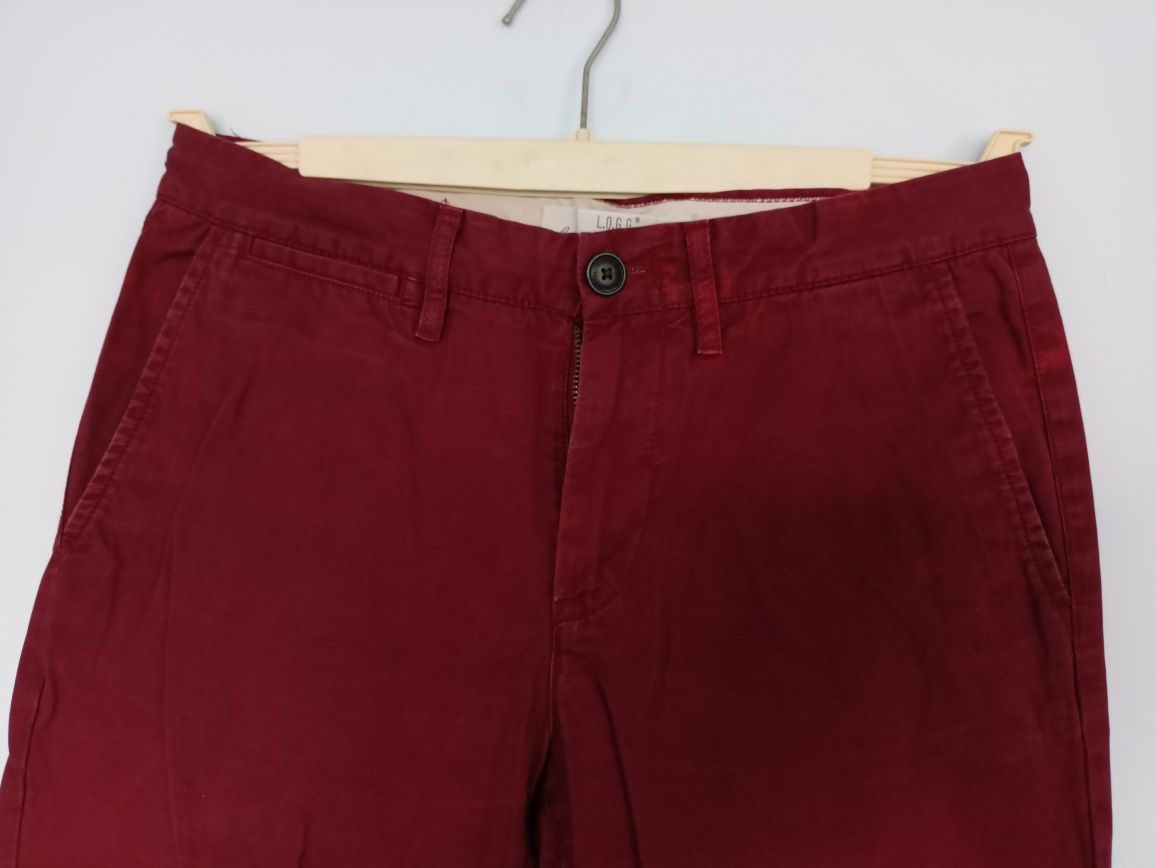 NOWE Spodnie chinosy bordowe H&M rozmiar 29