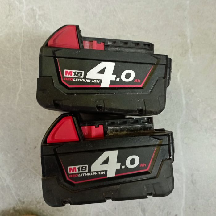 Baterię Milwaukee m18 4ah
