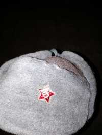 Тёплая зимняя шапка -ушанка, СССР