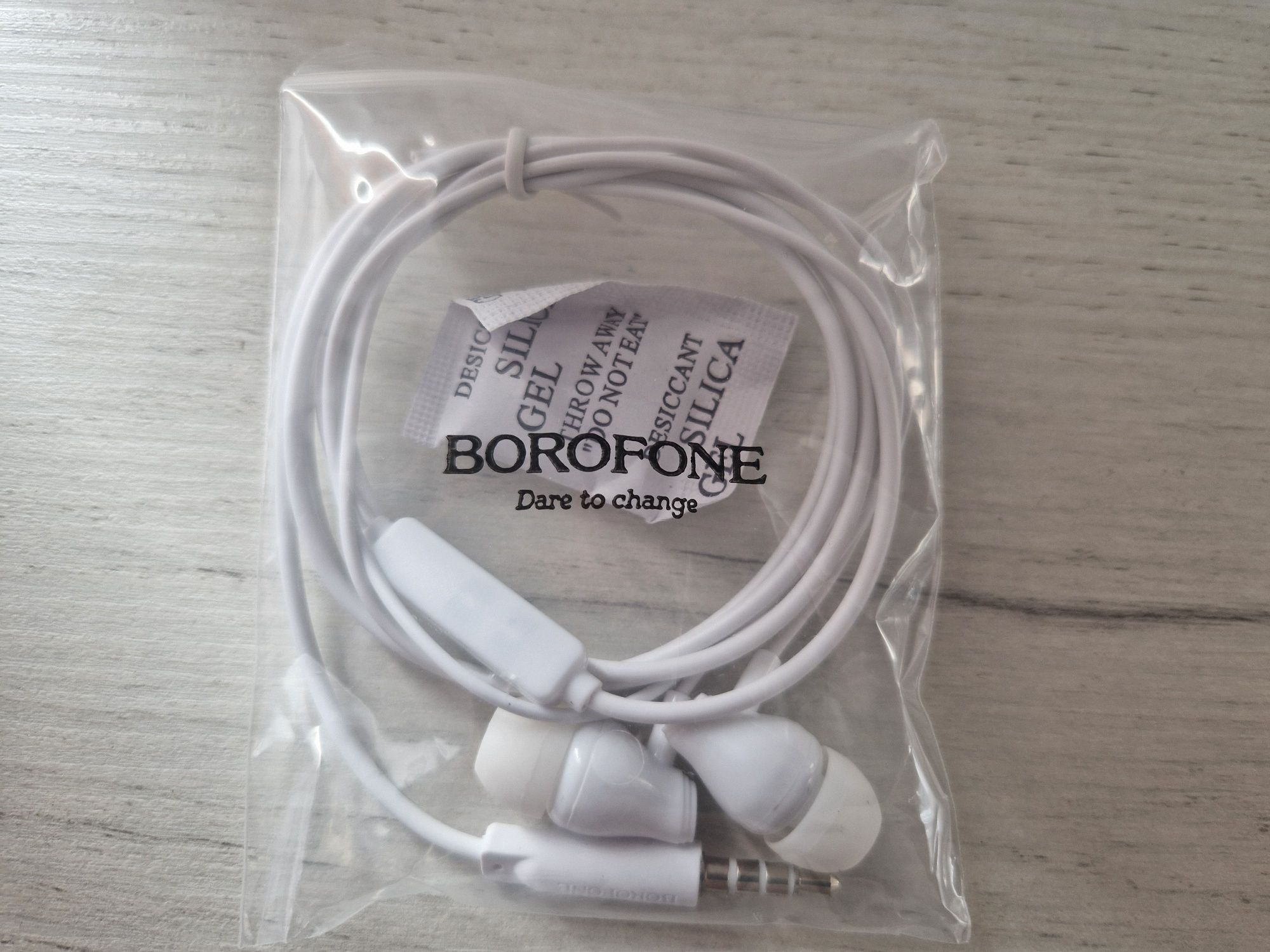 Borofone Słuchawki BM61 Wanderer z mikrofonem białe ( dostępne 10szt )