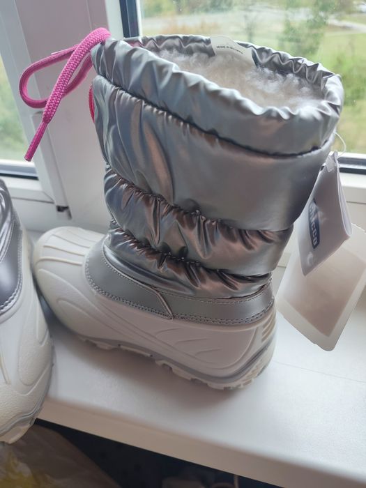 Сапожки детские полурезиновые утеплённые Chicco 31-32р