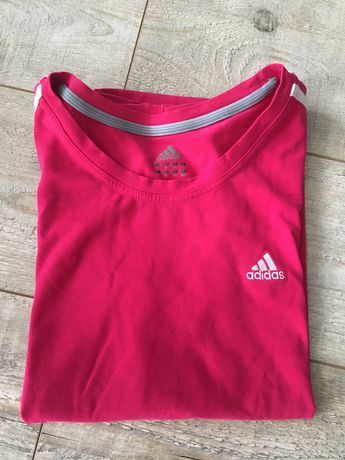 Różowa bluzka sportowa Adidas M