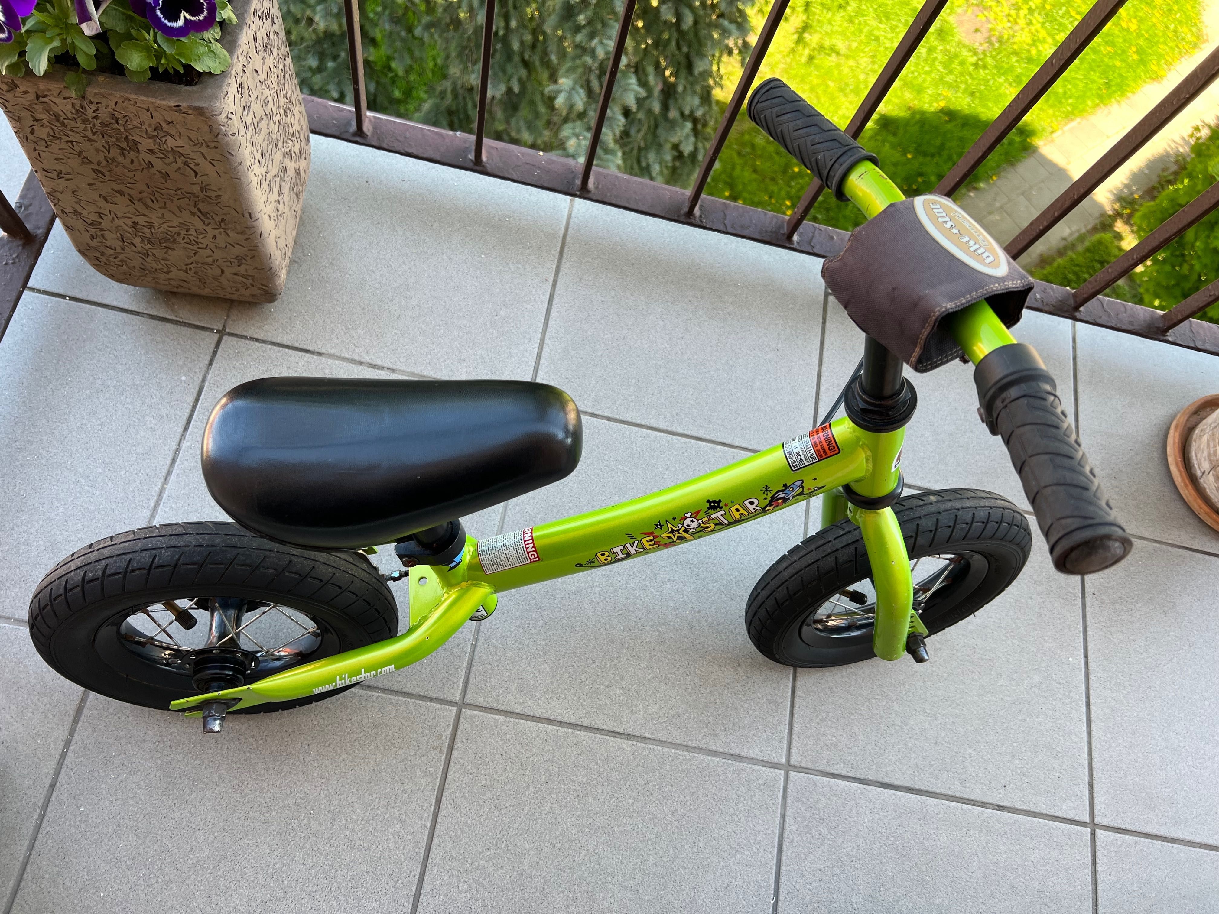 BikeStar rowerek biegowy, koła 10'' zielony
