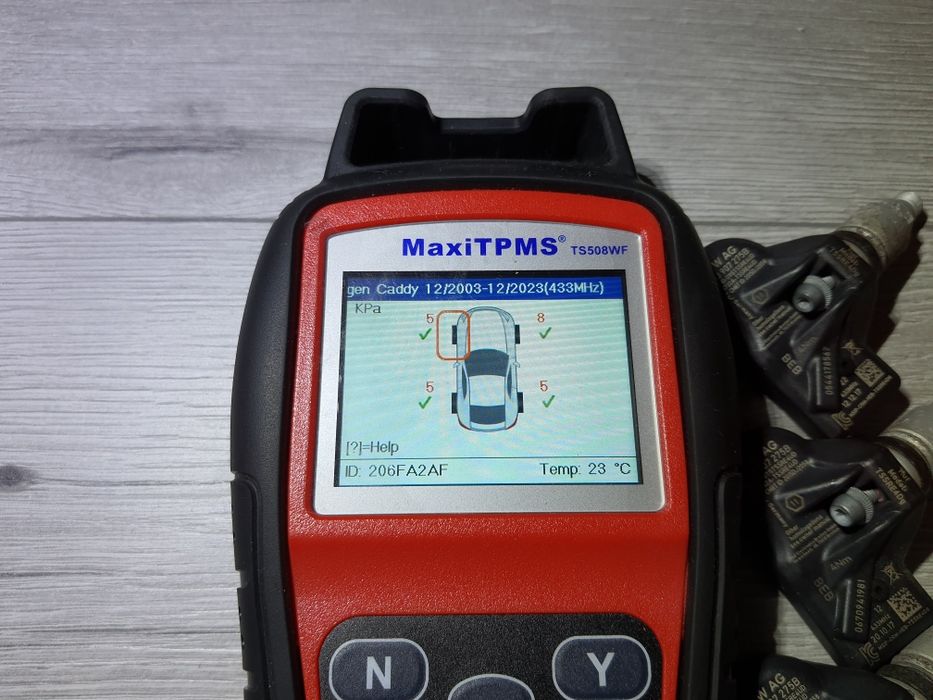 Датчики тиску шин (колес) TPMS Porsche Cayenee,Panamera.VW Caddy,Craft