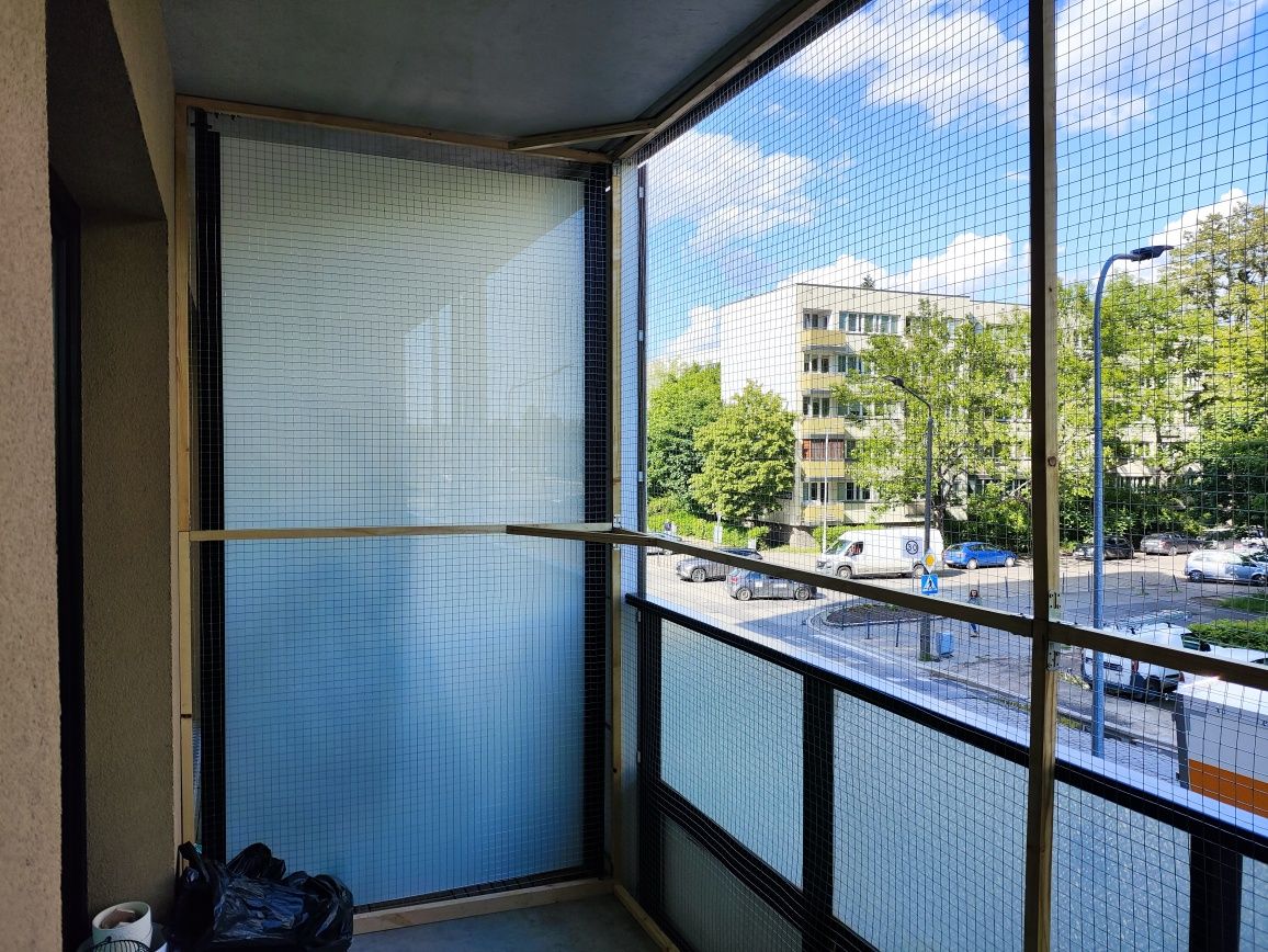 Siatki na Balkon siatki przeciw gołębiom, siatki dla kotów, ptakom