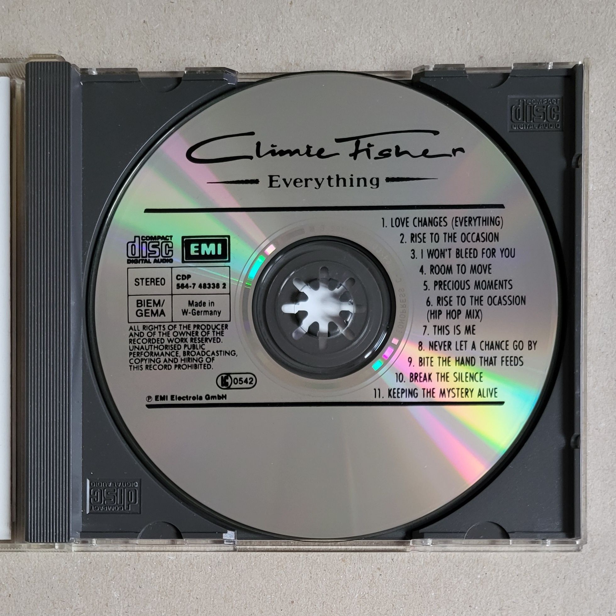 Climie Fisher - Everything (1987) CD