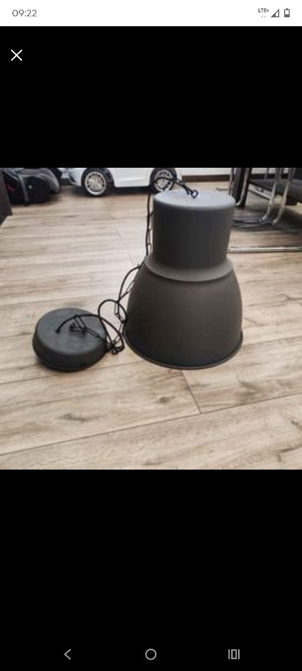 Piękna lampa wisząca, Lampa w stylu Loft.