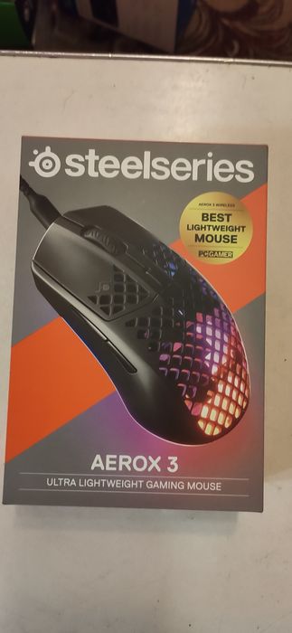 Миша SteelSeries Aerox 3 Onyx Black (62611)