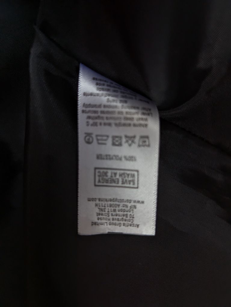 Czarna klasyczna sukienka ciekawy dekolt Dorothy Perkins 44 XXL