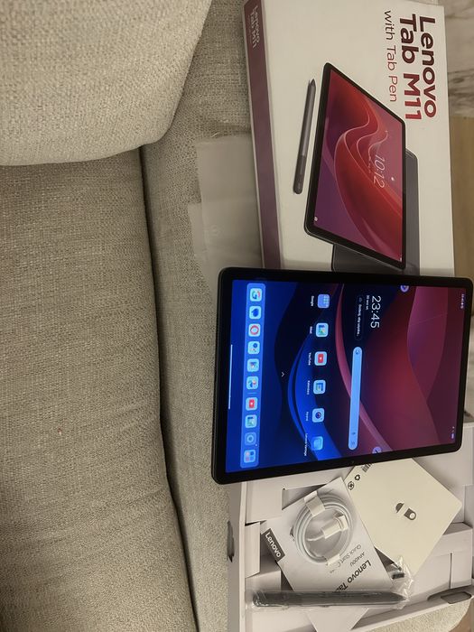 Tablet LENOVO Tab M11 10.95" 8/128 GB Wi-Fi Szary + Rysik