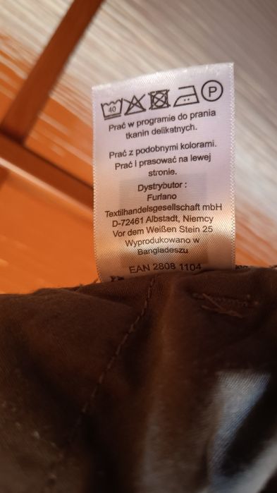 Linen Life  Niemieckie męskie spodnie lniano-bawełniane, 55% Len, M/L