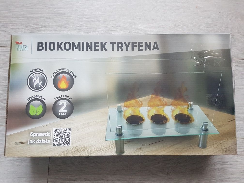 Biokominek Tryfena DuraHealth nowy
