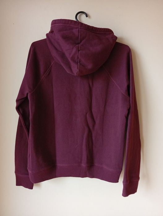 Fioletowa bawełniana bluza z kapturem, Hollister, rozmiar M