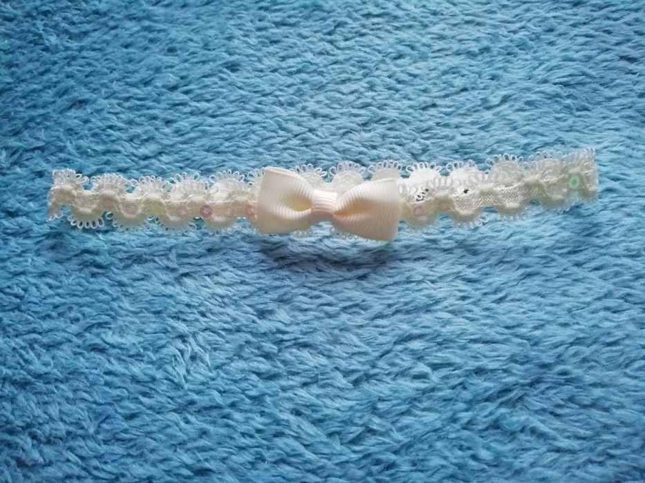 0-4 NEXT opaska chrzciny wesele sesja piękna subtelna dla ksieżniczki