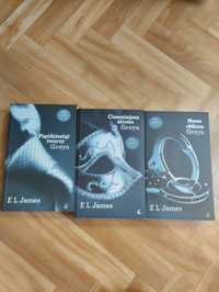 50 twarzy Greya Trylogia E L James