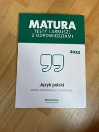 Testy i arkusze do matury z języka polskiego