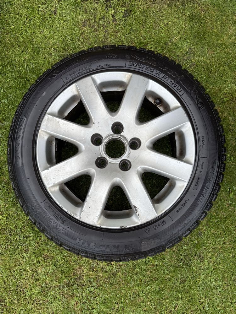 Felgi 16 5x112.  57.1 z oponami 24r