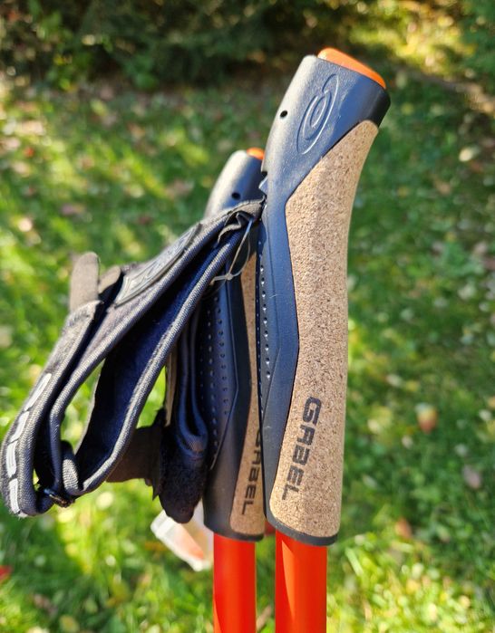 Kije Nordic Walking Gabel X-1.35 Active 35% carbon długość 110cm nowe