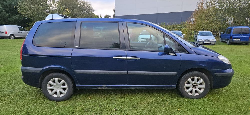 Peugeot 807 Skóra el.drzwi boczne klimatronik xenon Hak Długie Opłaty