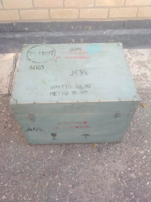 ЗИП,ящик деревянный.