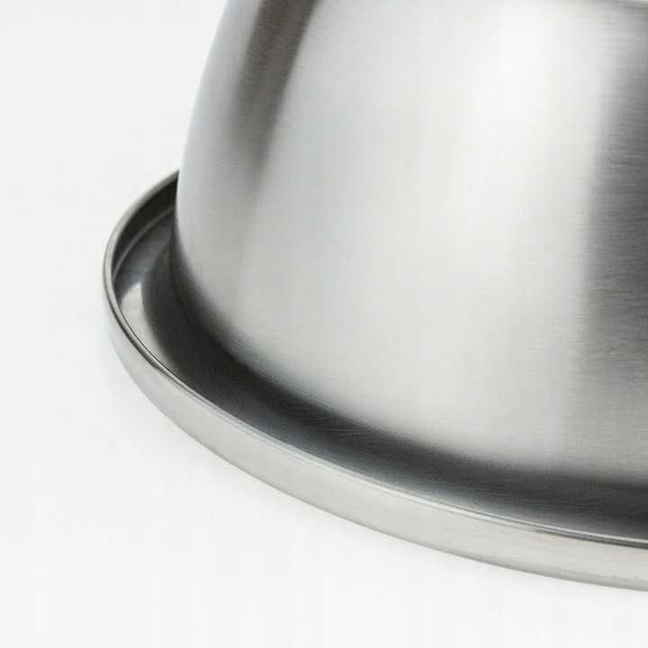 Miska dla Kota Psa ze stali nierdzewnej metalowa kuchenna 20cm HIT