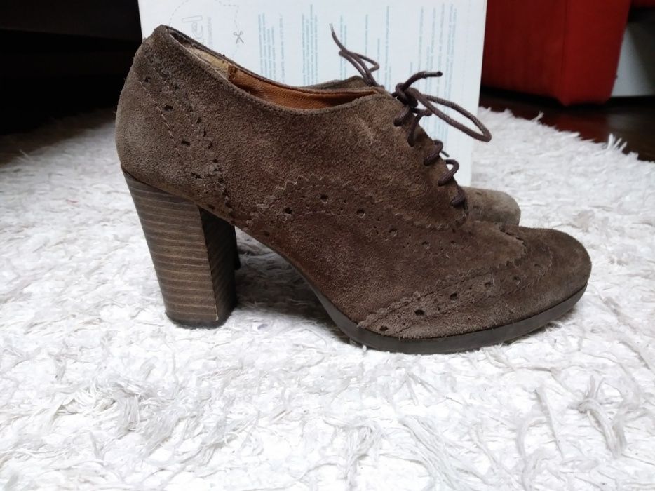 Botki buty skórzane 36