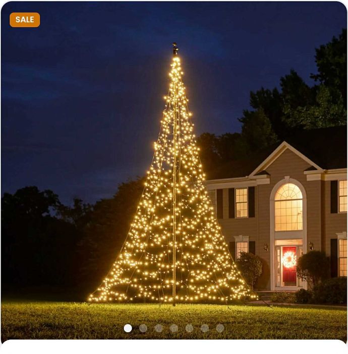 Choinka 6 metrowa 1200 Led Okazja