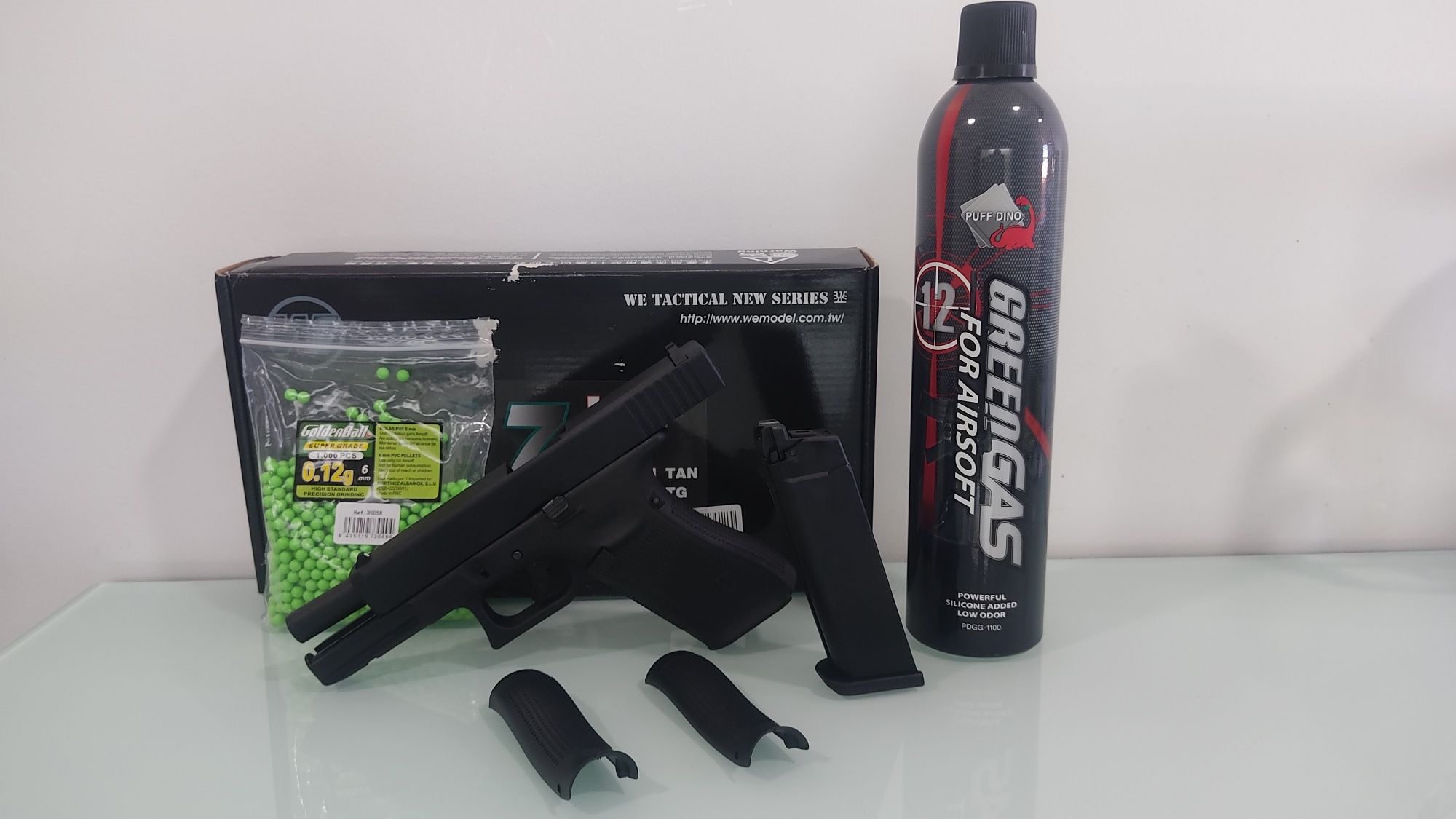 Airsoft Glock 17 Full Metal Green Gas (NOVA)