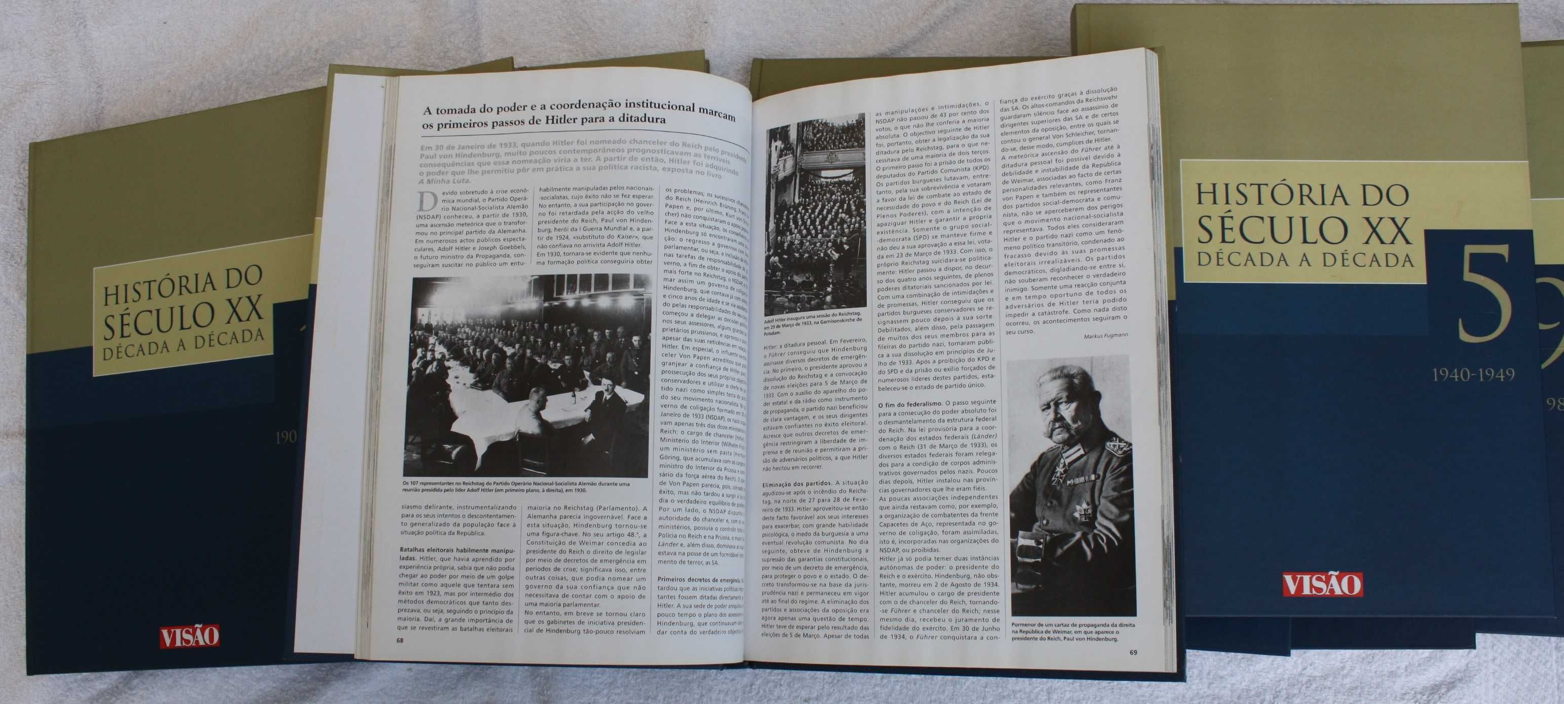 Historia Seculo XX 10 volumes
