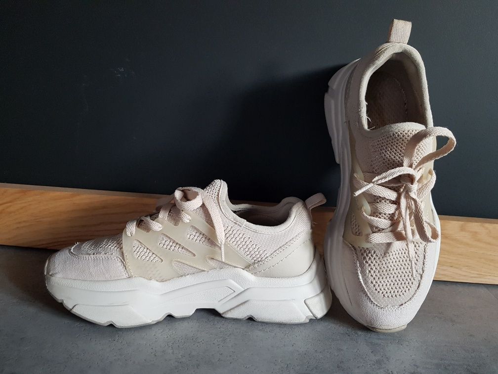 H&M buty sportowe 37 gruba podeszwa