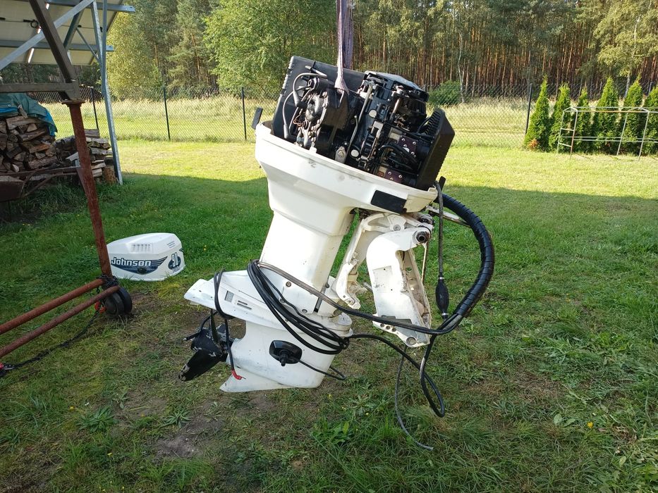Silnik zaburtowy johnson 90 zegar manetka
