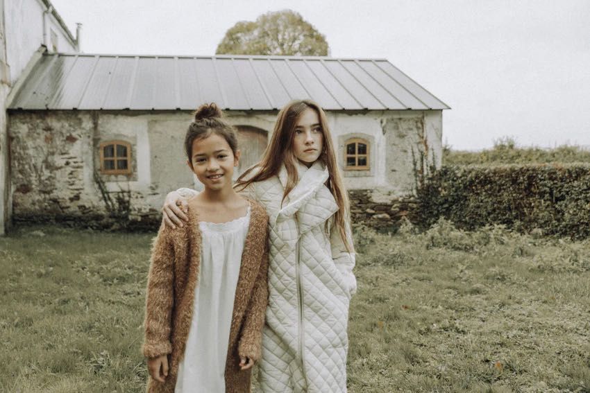 The new society wiosenny płaszcz dla dziewczynki 6 lat Bobo Choses