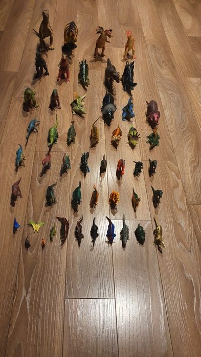 Dinozaury figurki 49 sztuk