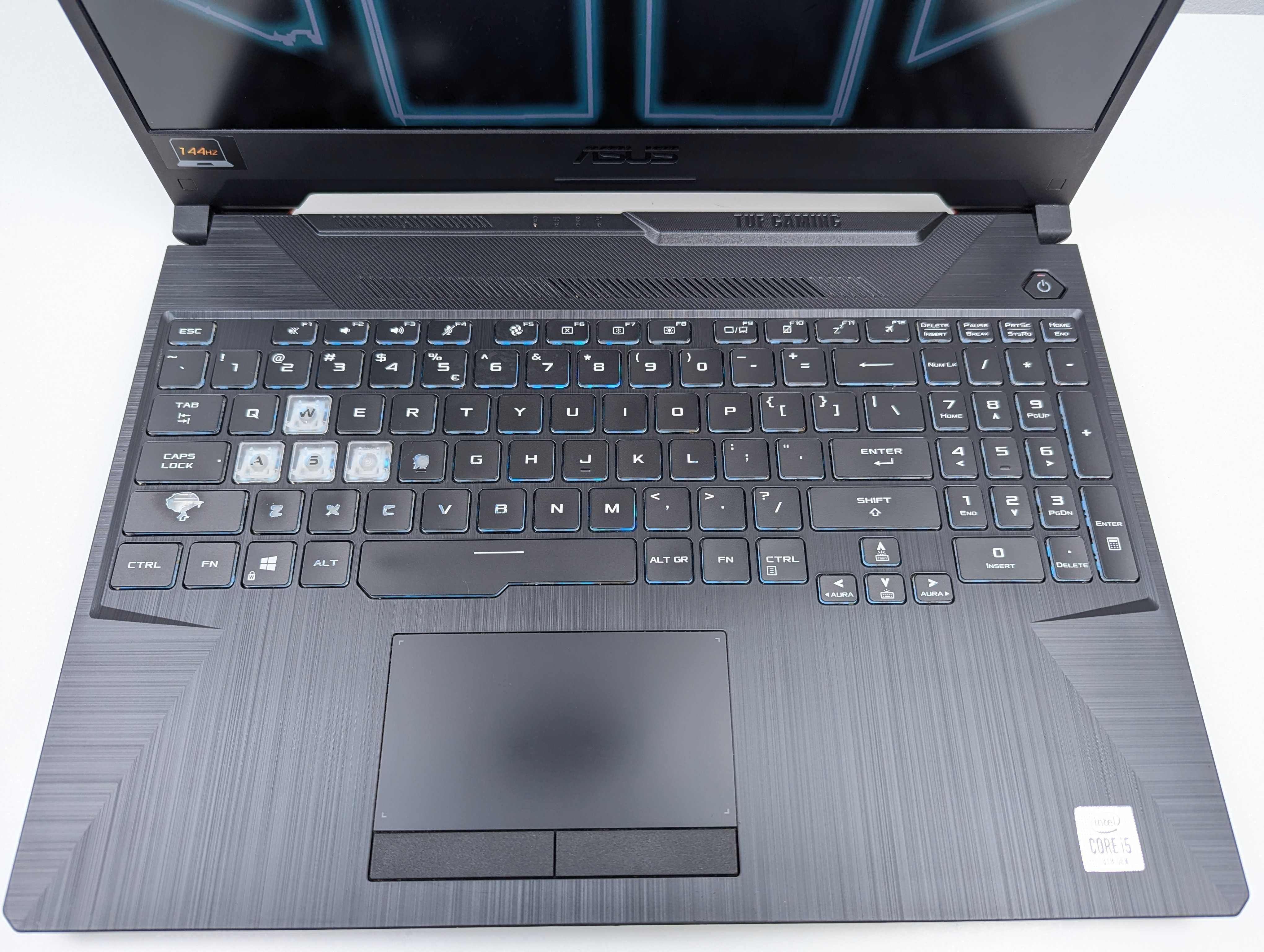 LAPTOP GAMINGOWY Asus TUF F15 GTX 1650 Ti i5-10300H 144 hz