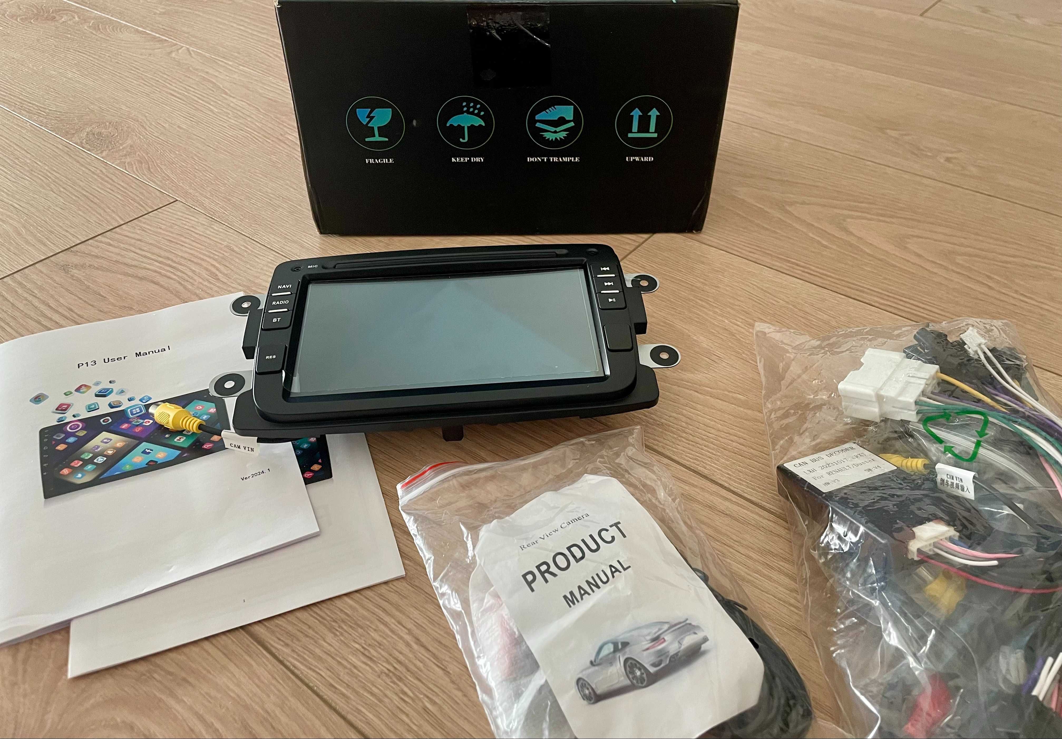 Sistema Multimédia Android 7” para Renault Duster