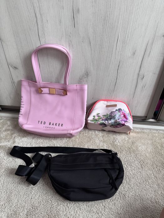 Zestaw torebek +kosmetyczka TED baker