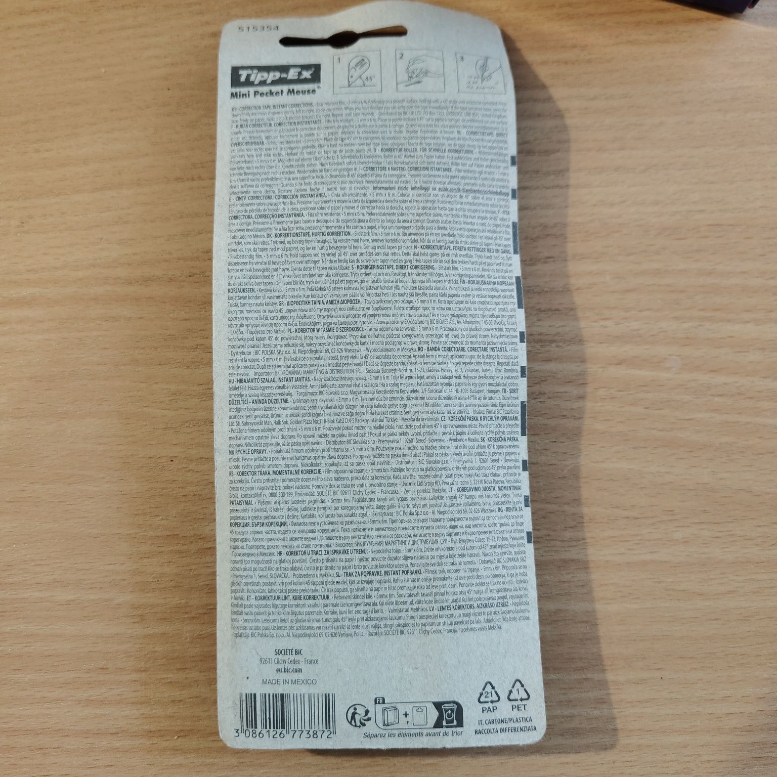 Korektor na taśmie Tipp-Ex 2 szt.